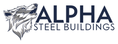 Alpha Steel Buildings Logo